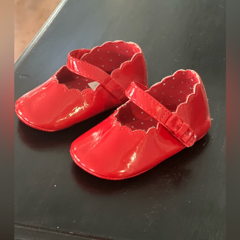 Mayoral Newborn Mary Jane dress shoes